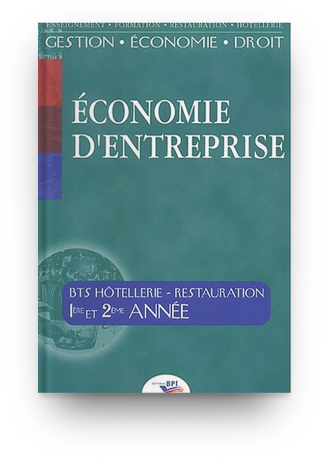 Economie d'entreprise  -  JP. BARRET,  B. CLAUZEL - Éditions BPI